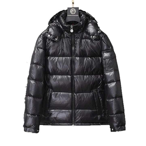 แจ็กเก็ตขนเป็ดสำหรับผู้ชาย, เสื้อคลุมบุนวมให้ความอบอุ่นน้ำหนักเบาเสื้อนอกกลางแจ้งกันลมสำหรับฤดูหนาว - Product Image 3