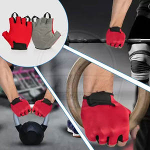 Gants de fitness grande taille Offre Spéciale vêtements d'entraînement de couleur unie pour les sports de gymnastique à usage domestique et d'haltérophilie prix d'usine - Product Image 4