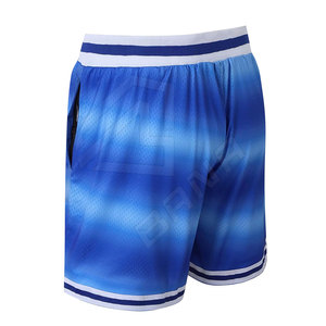 Novedades Pantalones cortos de baloncesto con logotipo personalizado Pantalones cortos de entrenamiento de secado rápido Pantalones cortos para correr Estilo informal transpirable Decoración lavada - Product Image 5