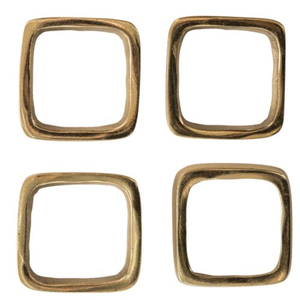 Anneaux de serviette en métal doré et argenté, design élégant et décoratif, fabrication artisanale, vente en gros au prix le plus bas, pour hôtels, stations balnéaires, maisons - Product Image 4