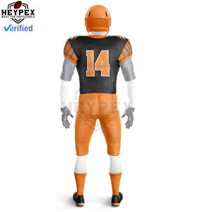 Maillots de football américain sublimés personnalisés Forfaits spéciaux pour jeunes joueurs Chemises de compression Cagoules Gants et accessoires - Product Image 3