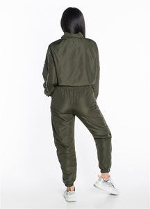 Conjuntos de dos piezas cortavientos OEM, conjuntos de pantalones cortavientos informales para mujer, chándales de senderismo al aire libre impermeables para mujer - Product Image 5