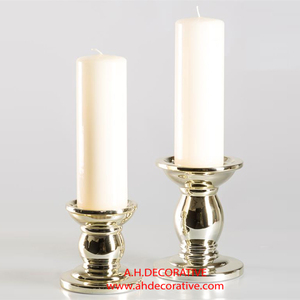 Juego de portavelas de luz T hecho a mano Virtue, 2 soportes de vidrio hexagonales para decoración de balcón para Navidad - Product Image 4