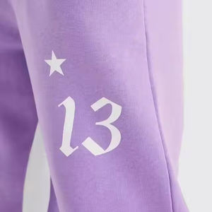 Conjunto de sudadera con capucha y forro polar de algodón para hombre, chándal transpirable con estampado de soplo de logotipo personalizado para ropa informal para invierno - Product Image 4