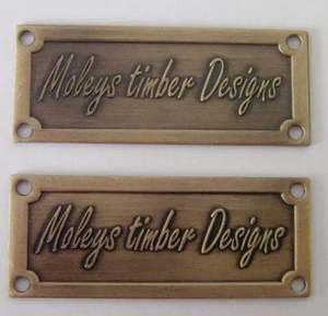 Placa de nombre Náutica de venta de fábrica o letreros de pared en diseño personalizado en latón para barcos de pared - Product Image 3