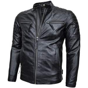 Chaqueta de cuero de alta calidad superior para hombres Nueva llegada Moda de invierno Logotipo personalizado Bajo MOQ Mejor fabricación Chaquetas de hombres puros - Product Image 3