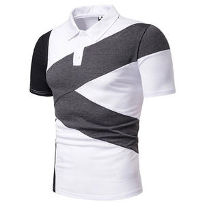 Camisetas de polo con logotipo de impresión de bordado personalizado Polo de golf camiseta en blanco de secado rápido Slim Fit camisas de polo de tenis para hombre - Product Image 3