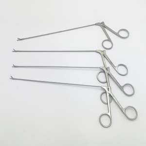 Pinzas de Endoscopia Manuales de Acero Inoxidable, Herramienta de Recuperación Quirúrgica Larga para Hospitales, Clínicas, Conjunto de Instrumentos para Operaciones Clínicas - Product Image 1