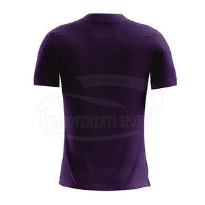 Dernier style, vente en gros, maillot de sport imprimé grande taille à manches courtes, design personnalisable, 100% polyester - Product Image 3