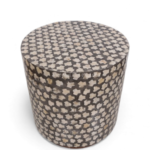 Taburetes de Nácar al por Mayor, Muebles de Asiento con Incrustaciones de Concha Hechos a Mano para Diseño de Acentos en Apartamentos - Product Image 2