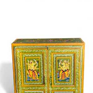 Aparador de Madera Artesanal de Estilo Étnico, Tradicional y de Lujo, de Mediados de Siglo, para Bar en Casa, Mueble Antiguo para Sala de Estar - Product Image 3