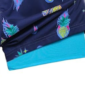 Ropa de entrenamiento físico con cremallera, pantalones cortos estampados, pantalones cortos para correr para hombre, recién llegados, pantalones cortos para correr - Product Image 5