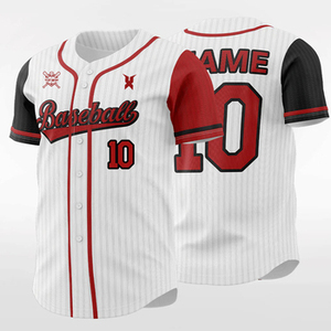 Uniforme de Béisbol Personalizado de la Mejor Calidad, Bordado, para Equipo Estadounidense, Camiseta de Béisbol Transpirable de Poliéster para Hombre, Venta al Por Mayor - Product Image 1