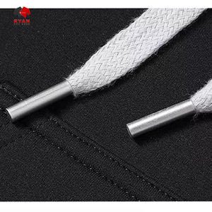 เสื้อมีฮู้ดสวมหัวโลโก้ด้านหน้าสำหรับผู้ชายผ้าโพลีเอสเตอร์/ ผ้าฝ้ายระบายอากาศได้ดีมีกระเป๋าดีไซน์แบบลำลองสำหรับฤดูหนาว - Product Image 6