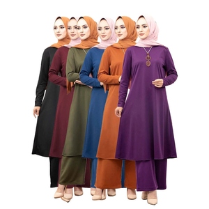 Uniforme Médico Musulmán Personalizado de Corte Ajustado, Ropa de Enfermería Transpirable con Pantalones Rectos para Hospitales - Product Image 1