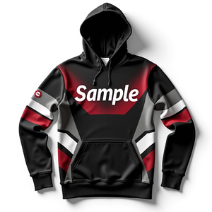 Sudadera con Capucha Personalizada para Hombre, Ropa Urbana Resistente, Estilo Holgado, Sublimada, 100% Poliéster, Mezcla de Algodón Básico, Ropa Deportiva - Product Image 6