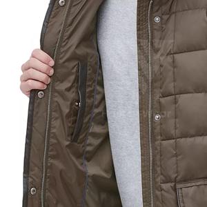 Chaqueta Acolchada Personalizada con Logotipo, Elegante, para Hombre, de Manga Larga, Color Sólido, para Adultos - Product Image 4