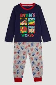 Color atractivo Calidad Premium Nuevo diseño Impresión personalizada Hombro caído Camiseta para niño Conjunto de pijama de Bangladesh - Product Image 6