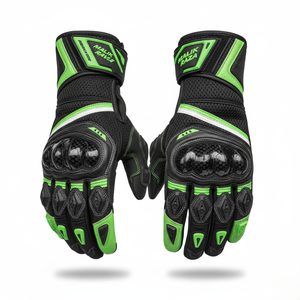 Gants personnalisés du club de moto Malik Raza, en cuir de chèvre, petites commandes bienvenues, vente en gros - Product Image 5