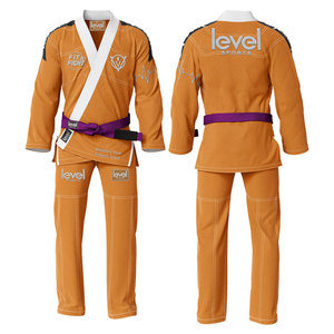 Traje GI de diseño personalizado de alta calidad de Karate 2025 para servicio OEM disponible uniforme de Jiu Jitsu brasileño de algodón 100% - Product Image 1