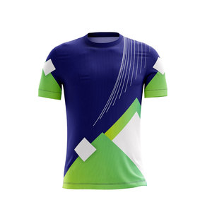 T-shirts de sport à sublimation de dernière génération 2026, faible MOQ, t-shirts personnalisés en couleur, t-shirts de sublimation pour hommes adultes - Product Image 1