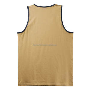 Breathable Fabric Workout Plain Gym Fitness <b>Mens</b> Clothing Plus Size <b>Tank</b> <b>Tops</b> Wholesale Price Cotton Polyester Summer <b>Tank</b> <b>Tops</b> - Product Image 4