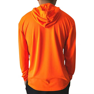 Sudadera CON CAPUCHA DE SEGURIDAD reflectante de trabajo de manga larga de alta visibilidad para hombre, camisas transpirables de alta visibilidad, sudaderas con capucha, ropa de trabajo - Product Image 5