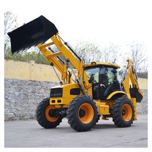 Nouveau Tracteur Agricole Diesel 4x4 CE avec Chargeur Frontal/Arrière et Excavatrice, Pompe à Haute Efficacité, Composant Essentiel, Capacité de Charge de 1 à 20 Tonnes - Product Image 5