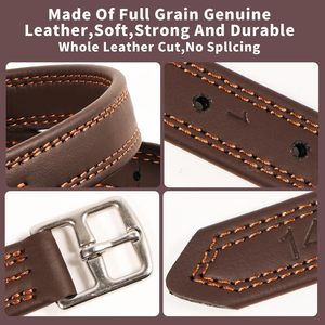 Correas de Estribo para Caballo con Hebilla de Acero Inoxidable, Productos Ecuestres, Correa de Estribo Más Vendida para Montar a Caballo - Product Image 5