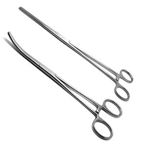 Thiết lập của 2 chất lượng cao cấp 12 "<span class=keywords><strong>rochester</strong></span> PEAN hemostat kẹp Straight & cong Kẹp ba vị trí khóa - Product Image 1