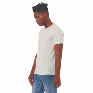 T-shirt col rond 100% coton 230gsm pour homme coupe décontractée style décontracté manches courtes uni unisexe été tissu tricoté - Product Image 5