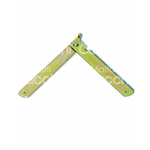 คันเบ็ดสำหรับขาตั้งที่ไม่มีปีกศิลปะเหล็กชุบนิกเกิล654 - Product Image 1