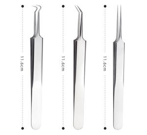 Bán Buôn Thép Không Gỉ Máy Tính Để Bàn Chăm Sóc Da Thiết Lập Loại Bỏ Mụn Đầu Đen Và Lỗ Chân Lông Picker Với Ánh Sáng Máy Hút Bụi Chúng Tôi Cắm - Product Image 2