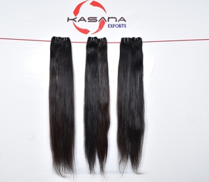 Unprocessed Bundle Virgin Straight Vietnamese Natural Color Hair Black Women Machine Double Weft Processing None Human Hair - Product Image 2