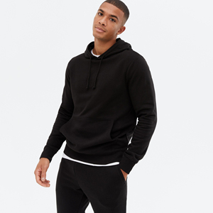 Sudadera con capucha de gran tamaño French Terry Heavyweight con logotipo personalizado para hombre 500/460/400 Gsm, sudadera gruesa y pesada en blanco, estampado polar de invierno - Product Image 6