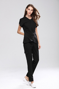 Personalizado al por mayor de manga larga y corta traje de las mujeres y de enfermería médica uniforme conjunto de Enfermería de hospital uniformes OEM - Product Image 6