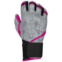 Gants de frappe de baseball professionnels avec logo personnalisé en cuir véritable de haute qualité pour les voltigeurs