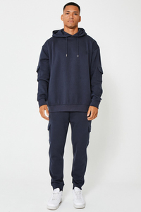 Ensemble de jogging personnalisé 2 pièces Survêtement pour hommes Ensemble de sweatshirts à capuche et de sweatshirts de haute qualité pour hommes au design haut de gamme - Product Image 4