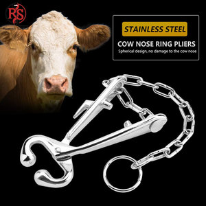 Sujetador de toros de alto rendimiento con cadena, equipo de manejo de animales de acero inoxidable, sujetador de toros con cadena - Product Image 2