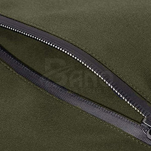 Abrigos acolchados de moda de invierno personalizados para hombre, chaqueta Bomber con cuello levantado y capucha, decoración de bolsillo, chaqueta de tela acolchada - Product Image 4