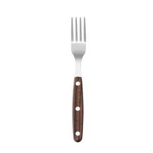 Juego de Cuchillos para Carne HENDI Profi Line Marrón de 6 Piezas, 200 mm de Longitud, Incluye 6 Tenedores para Carne - Product Image 1