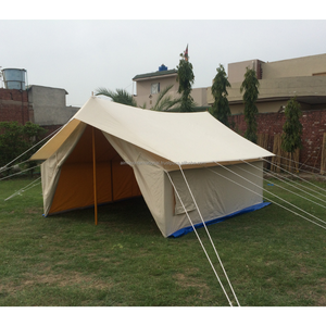 Carpa de Lona Impermeable Verde para Campamento, con Estructura de Aluminio, para Invierno, de Gran Tamaño, Tipo Hospital de Campaña, Personalizable, Venta al por Mayor - Product Image 1