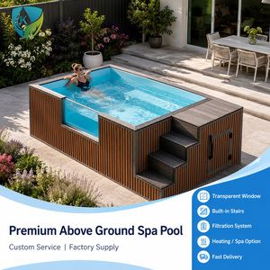 <span class=keywords><strong>Piscine</strong></span> hors sol en fibre de verre pour eau salée avec chlorinateur au sel, résistante à la corrosion, pour villa ou complexe côtier - Product Image 5