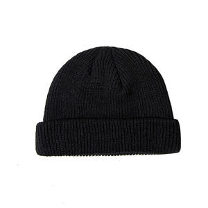 Fashion Custom Colors Wholesale Custom Spring and Winter Hats logo Custom Winter Wool Beanies - Product Image 4