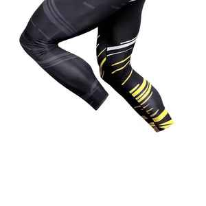Nuevo diseño de secado rápido hombres sublimación Legging personalizado suave llegada sublimación excelencia calidad cintura elástica Yoga Leggings - Product Image 6