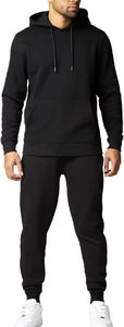 Chándal Profesional para Hombre, 100% Algodón, con Capucha, Diseño 2 en 1, de Alta Calidad, Secado Rápido y Transpirable, para Entrenamiento en el Gimnasio en Invierno - Product Image 5