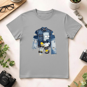 T-shirt Termica Oversize Unisex 210GSM 100% Cotone - Modello Rose Taglia 2XL Stampa DTG - Product Image 1