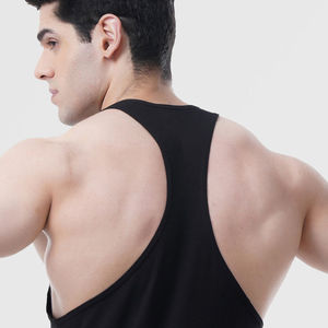 Custom <b>Men</b> Gym Tank Top <b>Stringer</b> Muscle Tee Bodybuilding Fitness Sleeveless Shirt Cotton Workout <b>Vest</b> Training Activewear Bulk - Product Image 6