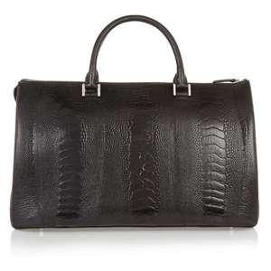 Sac de voyage en cuir réglable de qualité supérieure, grande capacité, pour week-end et sport, avec poignée robuste et coutures durables - Product Image 4