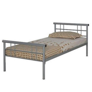 Lit en fer minimaliste de haute qualité M-SB-01 |   Cadre de lit inclinable de taille unique, écologique et confortable pour la chambre à coucher, le bureau à domicile - Product Image 1